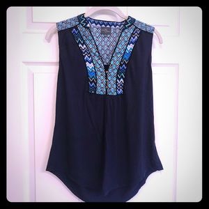 Market & Spruce Henley Tank